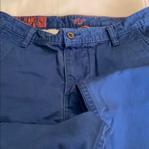 Blue alpha slim docker pants